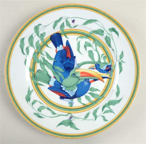 Toucans (Birds) Dinner Plate by Hermes 